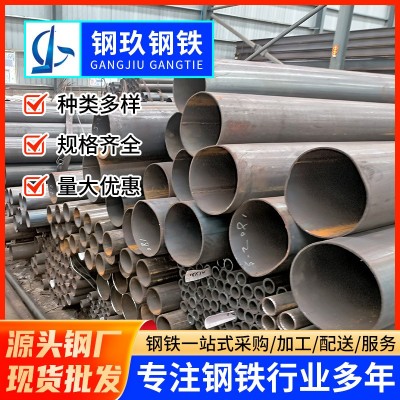 广东钢材批发高频焊管q235b公路桥梁桩用耐候钢管6米切割图2