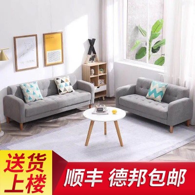 用简易折叠休闲客厅办公室出租屋懒人小沙发厂家直发亚马逊工批发图3