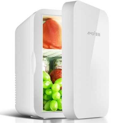 美妆小冰箱8L迷你小型家用宿舍制冷车家两用车载化妆品饮料便携式图4