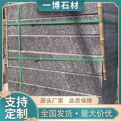 芝麻灰路沿石 花岗岩市政工程路牙石大理石花岗岩火烧面路侧石厂图4