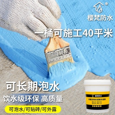 js防水涂料房屋顶外墙防漏胶室内厨房卫生间补漏材料鱼池水池堵漏图3