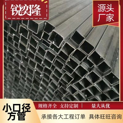 q235B薄壁方管精密大小口径黑方管q195冷轧冷硬光亮方 管家具焊管图2