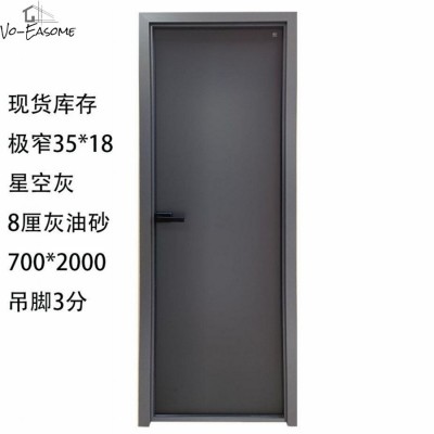 工厂直供现货铝合金玻璃门厕所门卫浴门洗手间门简约学校宿舍工程图2