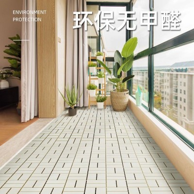 塑木地板户外阳台露台花园庭院室外改造防腐自铺拼接地板自铺批发图4