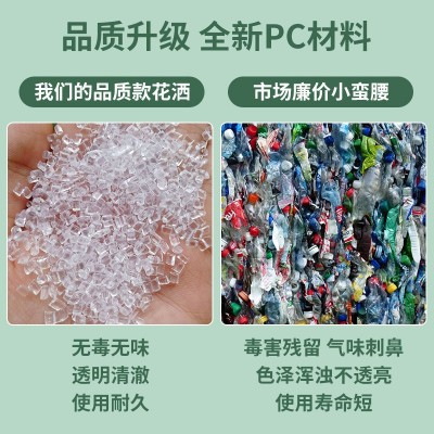 涡轮增压淋浴手持花洒喷头网红小蛮腰莲蓬头沐浴淋雨过滤花洒图4