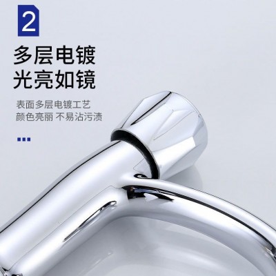 卫生间水龙头面盆单冷洗手盆水龙头洗脸盆冷热水洗手台水龙头批发图3