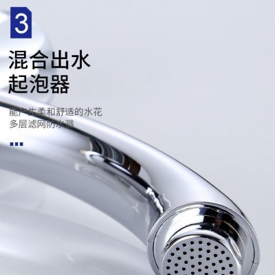 卫生间水龙头面盆单冷洗手盆水龙头洗脸盆冷热水洗手台水龙头批发图4