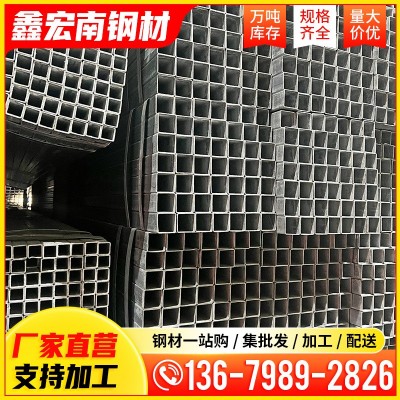 现货供应批发镀锌方管方通幕墙方管 q235b冷热镀锌空心方管图4