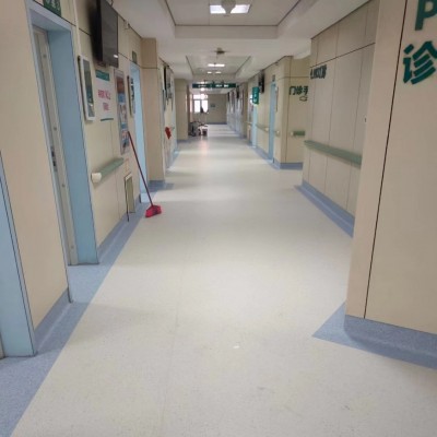 pvc塑胶地板贴医院地胶幼儿园学校办公室实验室地板革商用卷材2mm图2