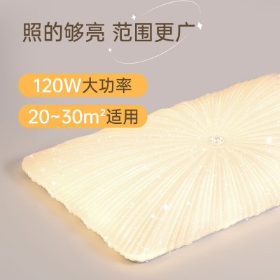 简约现代贝壳吸顶灯创意星星卧室客厅LED灯个性南瓜圆形智能灯图4