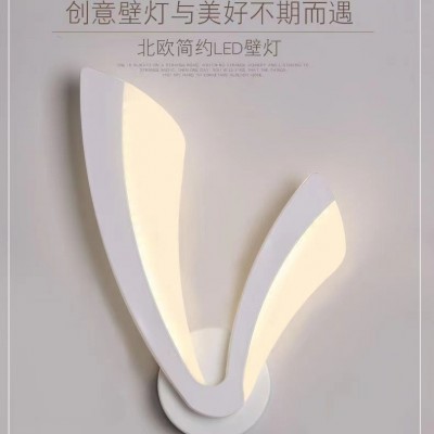 跨境专供led壁灯 后现代简约创意书房走廊庭院亚克力床头灯壁灯图4