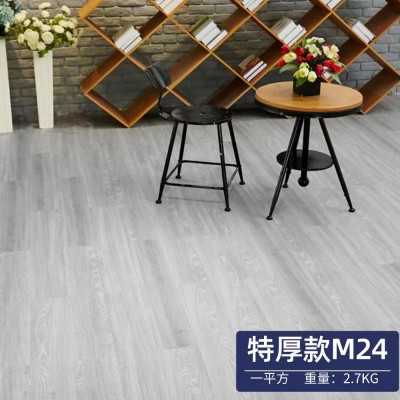 【特价木纹·卖完不补】木纹地板贴自粘地板1.8足厚一平方图2