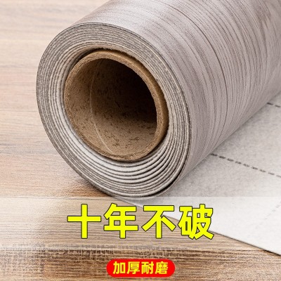 加厚地板革家用耐磨2.5米宽地板贴水泥地直接铺防水pvc塑胶地板图3