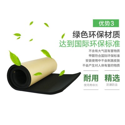 高密度阻燃隔音棉墙体KTV隔墙卧室自粘隔音吸音棉板环保30mm背胶图5