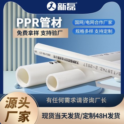 ppr白色灰色水管20-110加厚家装工程用自来水管ppr给水 管热水管图2