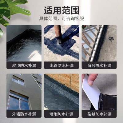 聚氨酯防水涂料屋顶裂缝堵漏单组份水性防水材料房顶补漏一件代发图4