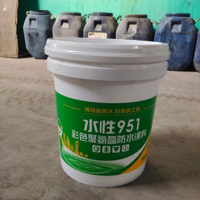 供应聚氨酯防水涂料 水性聚氨酯防水乳液 卫生间阳台用防水涂料图3