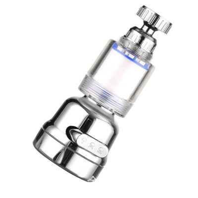 厨房水龙头防溅头加长延伸器自来水过滤器水嘴家用可调节三挡增压图5