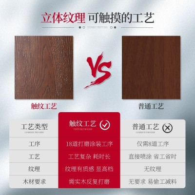 全实木白蜡木床双人主卧床美式乡村1.5米1.2米高箱储物床小户型床图4