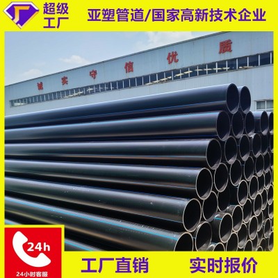 亚塑管道pe水管市政给排水厂房供水pe给水管园区室外供水管网pe管图1