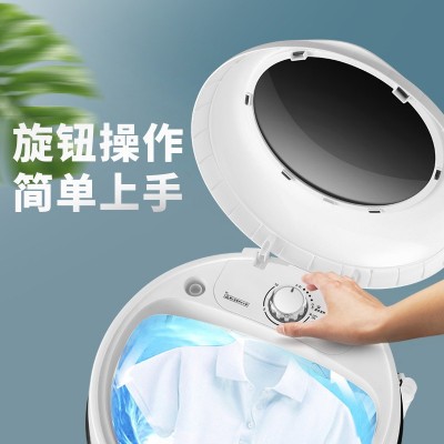 厂家直发单桶筒小型半自动洗脱两用婴儿童迷你洗衣机跨境贴牌图2