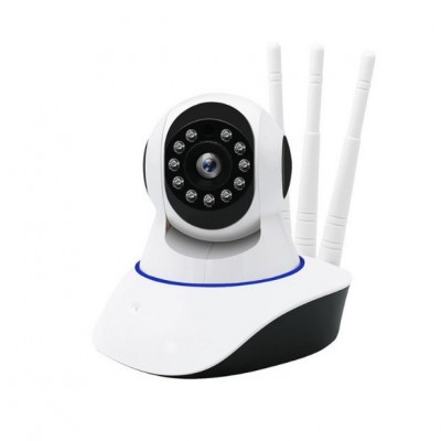 光头强五天线跨境爆款WIFI家庭摄像机高清夜视360度旋转 远程控制图4