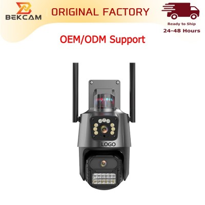Dual Lens Outdoor 4G Camera雄迈无线监控摄像头双画面家 用高清