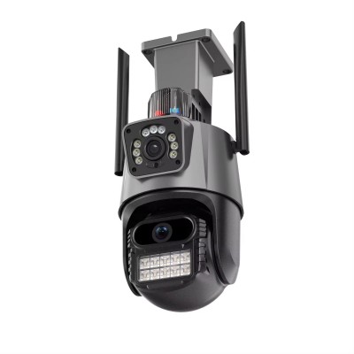 Dual Lens Outdoor 4G Camera雄迈无线监控摄像头双画面家 用高清图5