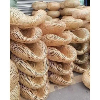 竹编吊灯日式个性创意草帽异形吊灯茶楼室内酒店餐厅客厅大堂灯具图4