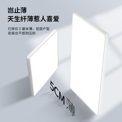 全光谱高透亮护眼客厅卧室吸顶灯书房走廊阳台灯全屋高级中山灯具图2