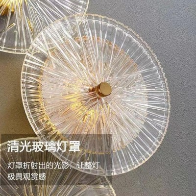 水晶壁灯后现代轻奢客厅电视背景墙装饰灯简约创意过道卧室床头灯图4