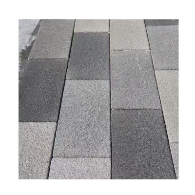 自然面老石板铺路石 景区园林花岗岩仿古石板 古建地铺复古面石板图5