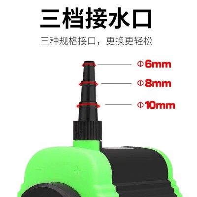 微型无刷水泵开槽机切割机水钻开孔鱼缸供抽潜直流12V小图2