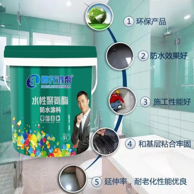水性聚氨酯防水涂料 卫生间厨房外墙补漏防水涂料 屋顶防水油膏图3