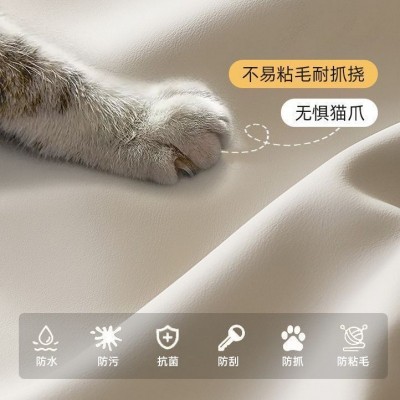 极简沙发小户型出租屋简约折叠沙发双人轻奢办公室布艺折叠沙发床图4