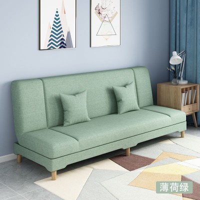 可折叠沙发床两用小户型沙发出租房卧室客厅简易布艺沙发批发特价图5