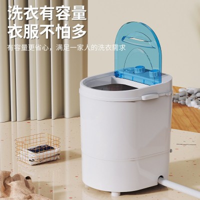 迷你洗衣机小型婴儿童宝宝家用租房半全自动机袜子内衣内裤宿舍图2