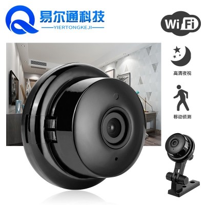 V380摄像机高清安防监控家用无线WiFi摄像头红外夜视卡片机带对讲图1