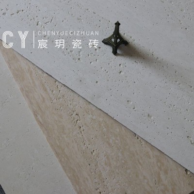 罗马仿洞石瓷砖600x1200酒店大堂墙砖抛光砖别墅卫生间园林背景墙图4