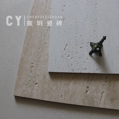 罗马仿洞石瓷砖600x1200酒店大堂墙砖抛光砖别墅卫生间园林背景墙图2