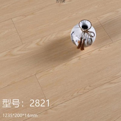 新三层实木地板15mm家用地暖锁扣实木板复合木地板厂家厂跨境批发图2
