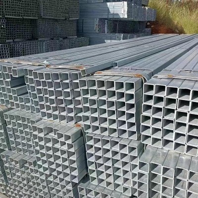 东莞现货热镀锌方管60*60建筑幕墙用100*100*3.5方通 黑铁方管6米图3