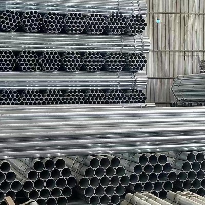 现货Q235b热镀锌圆管4寸6寸消防排水钢管 建筑工程热镀锌管出口图4