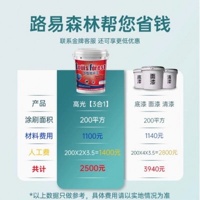工厂三合一地坪漆自流平水性环氧地平漆耐磨家用车间防水水泥地面图4