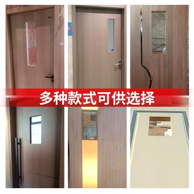 源头厂家足浴宾馆木质门防火门隔音实木门立式酒店会所门平开门图4