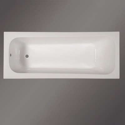 出口品质亚克力长方形嵌入式工程普通浴缸 built in bathtub图1