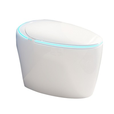 正品方米智能马桶家用创意蛋形一体式即热全自动翻盖泡沫盾坐便器图5