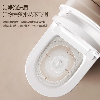 【女神专属】家用智能马桶语音控制前置喷杆人体工学设计加厚座圈图2