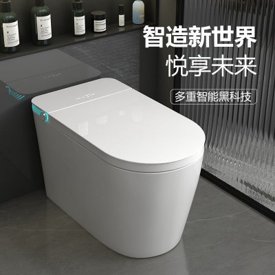 智能马桶即热式全自动一体式泡沫盾自动冲水酒店工程智能坐便器图2