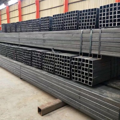 镀锌方管钢材方钢钢管建筑工地支架6米Q235镀锌管2*2方型管材冷热图4